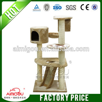 China luxury cat toy scratching cat tree