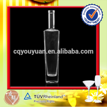 Transaprent Clear Glass Wine Bottle for Vodka 375ML Vodka Glass Bottles for Russian