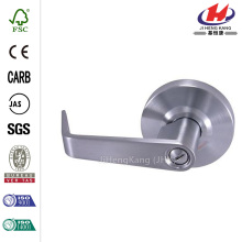 Satin Chrome Industrial Vandal Resistant Privacy Lever