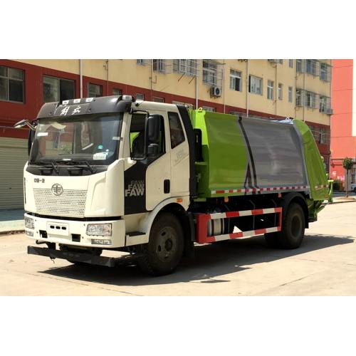 Nuevo camión FAW de 10 toneladas de residuos industriales