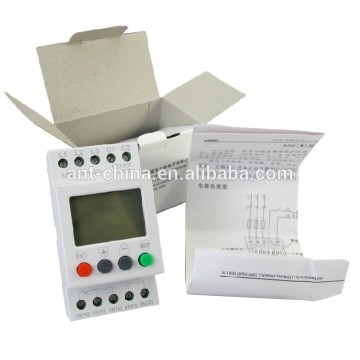 LCD over voltage protection relay RD6-W 3 phase under/over voltage relay