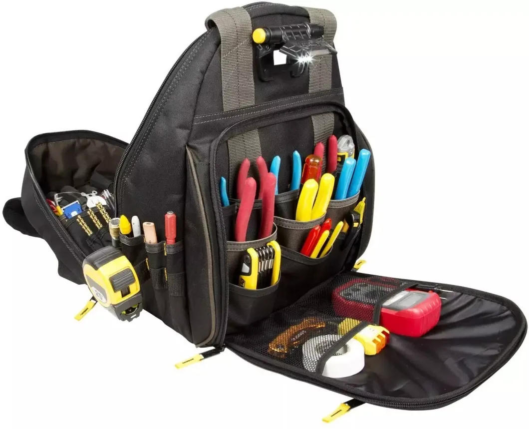 Durable Wholesale High Quality Outdoor Sport Portable Tools Organizer Heavy Duty Backpark Tool Bag