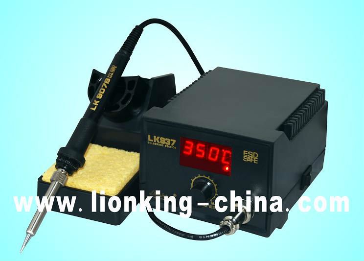 LK 937 Digital Soldering Station 60W Electric Iron Adjustable Temperature Stability