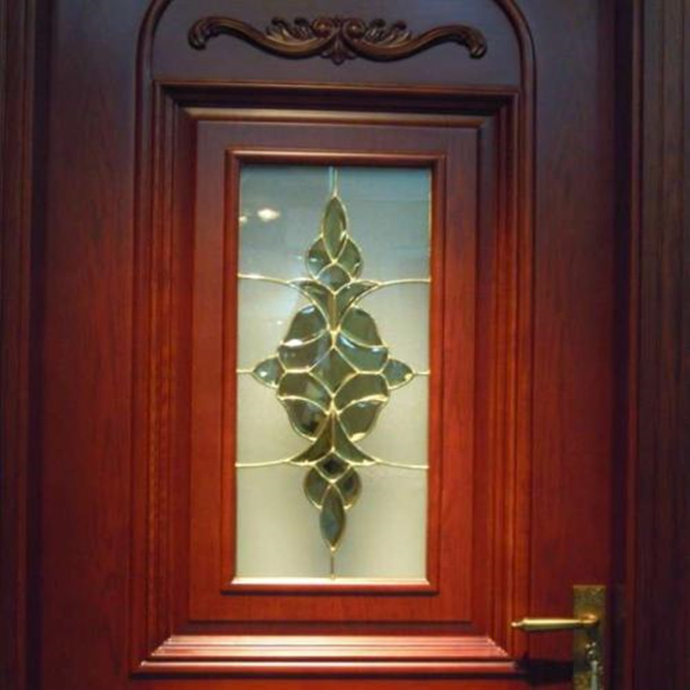 decorative inlaid glass for door