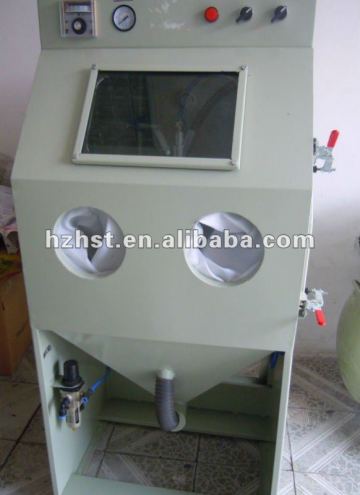 Beads sandblasting cabinet