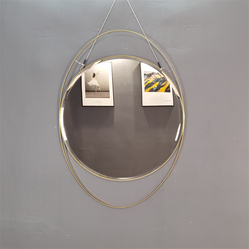 Circular mirror for bedroom