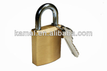 Shackle Protected Brass Padlock