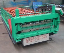 Nice appearance corrugated metal roofing machine
