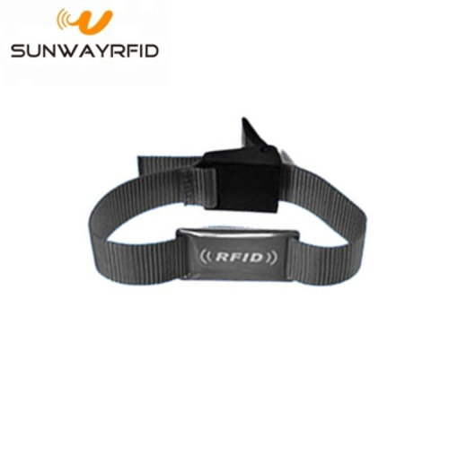 13.56Mhz RFID Adjustable Nylon Bracelet Wristband