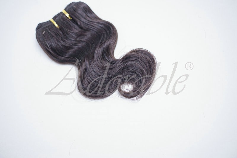 xuchang Distributor wholesale human hair mixed synthetic fiber hair weaving,100% real human curly hair weave body wave 2pcs/lot