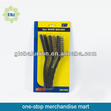 promotional  wire brush 3 pcs set