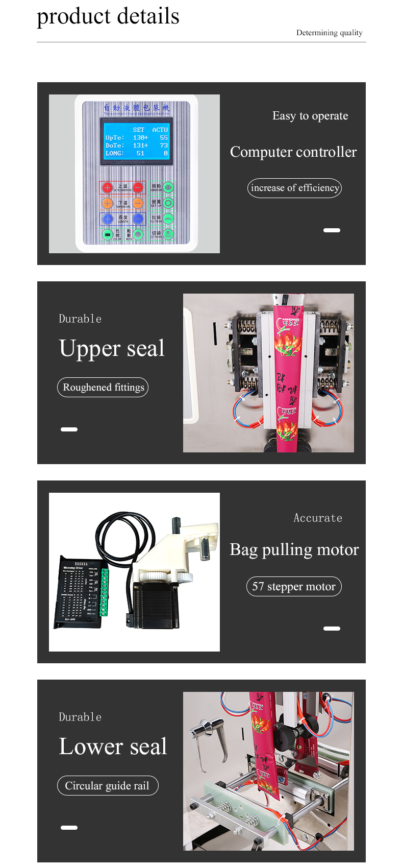 Small tea bag packing machine for teabag automatic