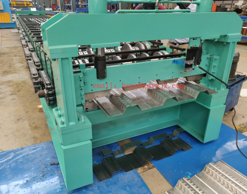 floor decking sheet machine