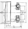 Sanyo Motor för dammsugare 1200-1400w