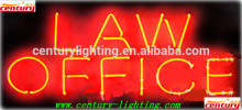 law office neon sign