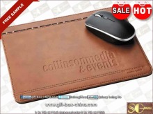 Mouse pad in PU leather making
