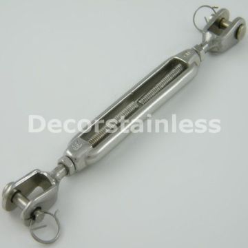 Stainless Steel Jaw and Jaw Turnbuckles