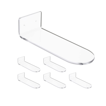 Custom Clear Acrylic Slatwall Shoe Display & Shelf