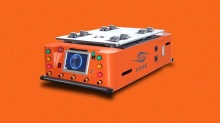 Automated Guided Vehicles Magnetic Tape Guidance Agv