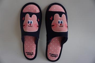 open toe fleece room shoes