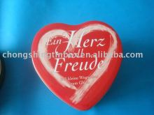 Heart Shape Tin Box