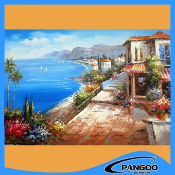 Mediterranean+sea+oil+paintings