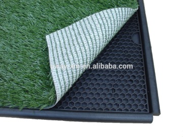 2016 Newest joinable dog toilet with grass mat