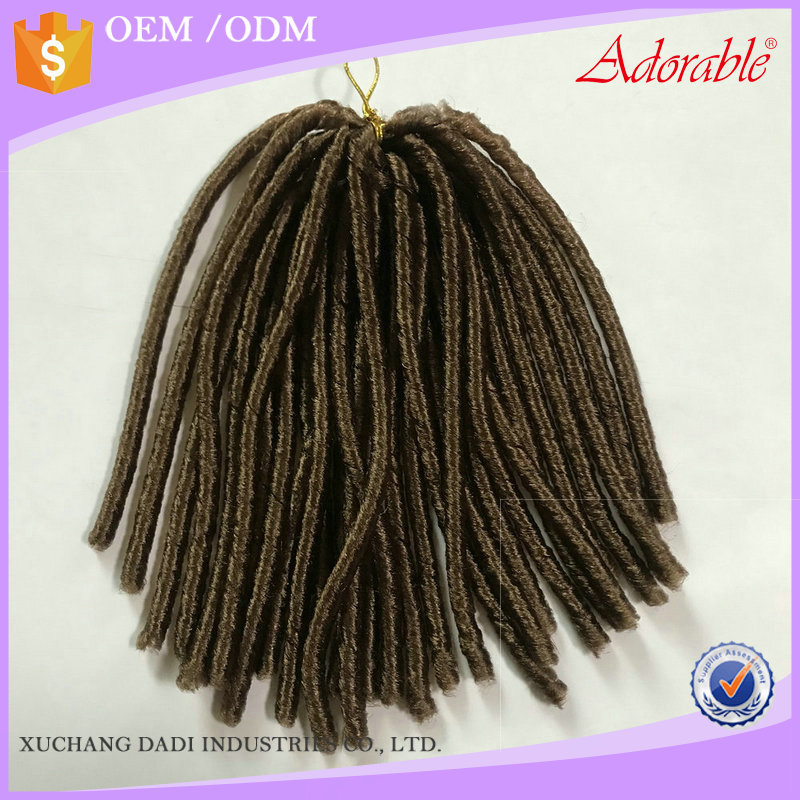 premium original Japanese hair synthetic fiber softex crochet braiding hair soft dread