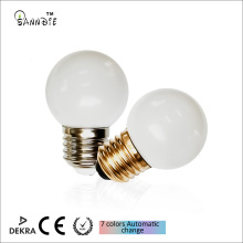 Colorful Waterproof RGB LED Bulbs for Christmas and Party Decorations