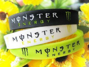 Monster silicone bracelet wristband 4 color Sports Silicone