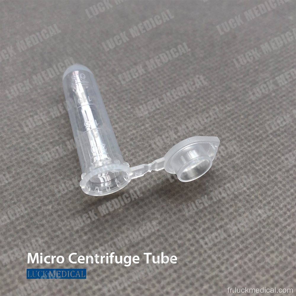 2 ml de microcentrifugeuse tubes à vis