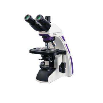 Laboratory trinocular infinite biological microscope