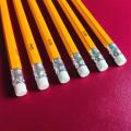 7 Trätryck HB -penna med gummipips