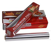 Disposable food packaging aluminium foil