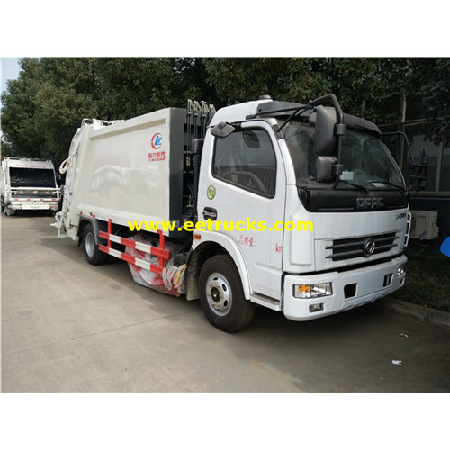 Camions de rebut de 6cbm 6ton Compactor