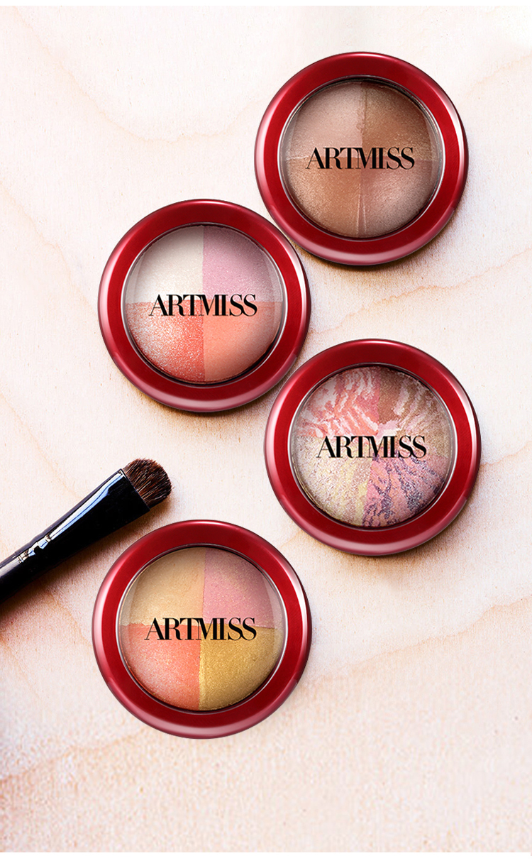 ARTMISS Cruelty Free Pigment Nude Glitter Eyeshadow Palette