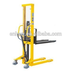 Manual forklift manual pallet stacker