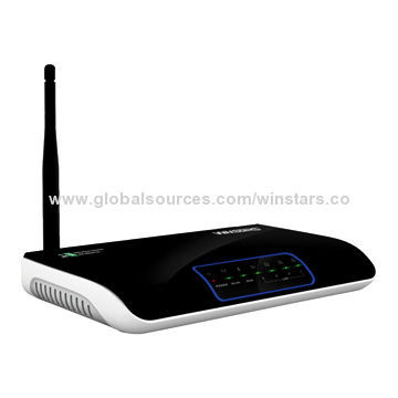 Wireless-N Broadband Router (1T1R), Supports UPnP, DDNS, Static Routing