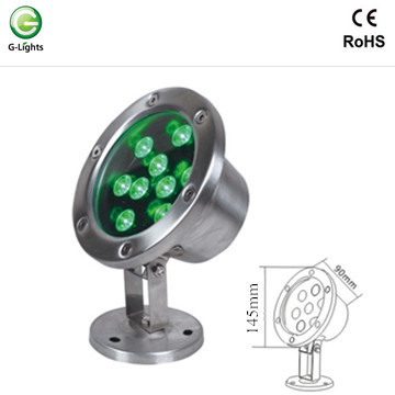 9watt Bracket Single Color LED Underwater Light