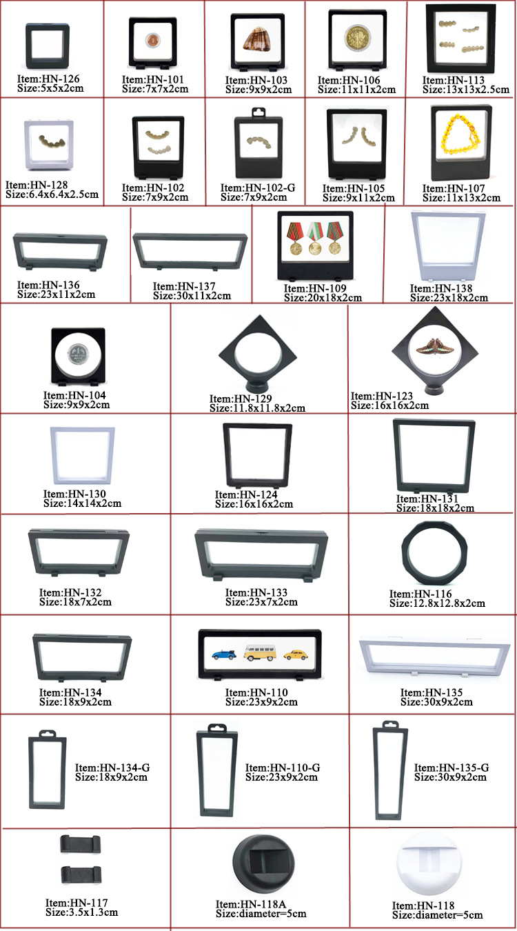 Clear Plastic Membrane Boxes