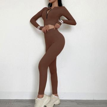 2 Piece emikhonweni ende yoga legging Suit