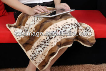 China thick fleece throw blanket