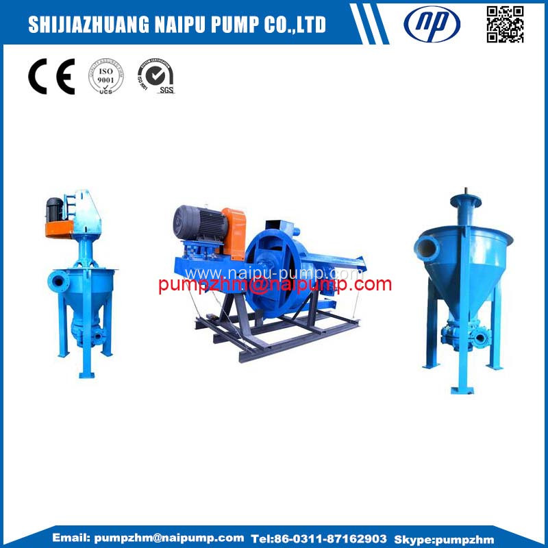 vertical frothy slurry pump