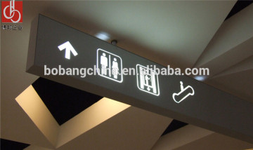 airport lighting direction sign