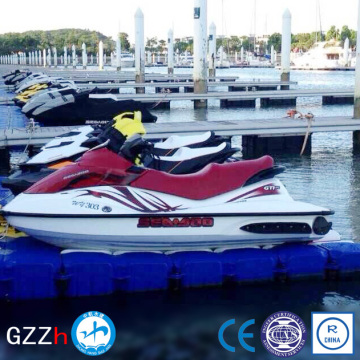 slip resistant surface jet floating plastic dock