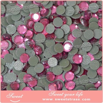 2015 fashion new Korean Wholesale hotfix flatback Glass Stone