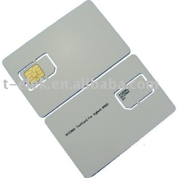 WCDMA Test Card/micro test sim card for Agilent 8960 Mobile Phone 3G Test Card