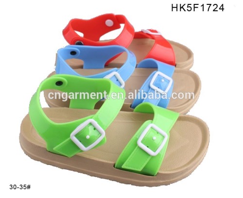 Hot design kids girls EVA plastic footwear summer sandals