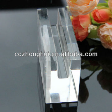 Crystal desk name card holder /Office Stationery Sets