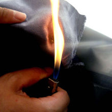 Synthetic Suede Waterproof Flame-resistant Fabric for Curtains